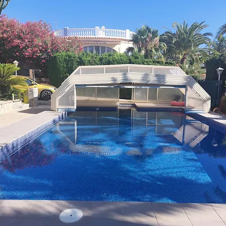 Chalet Los Almendros Con Piscina Privada Calpe Exterior foto